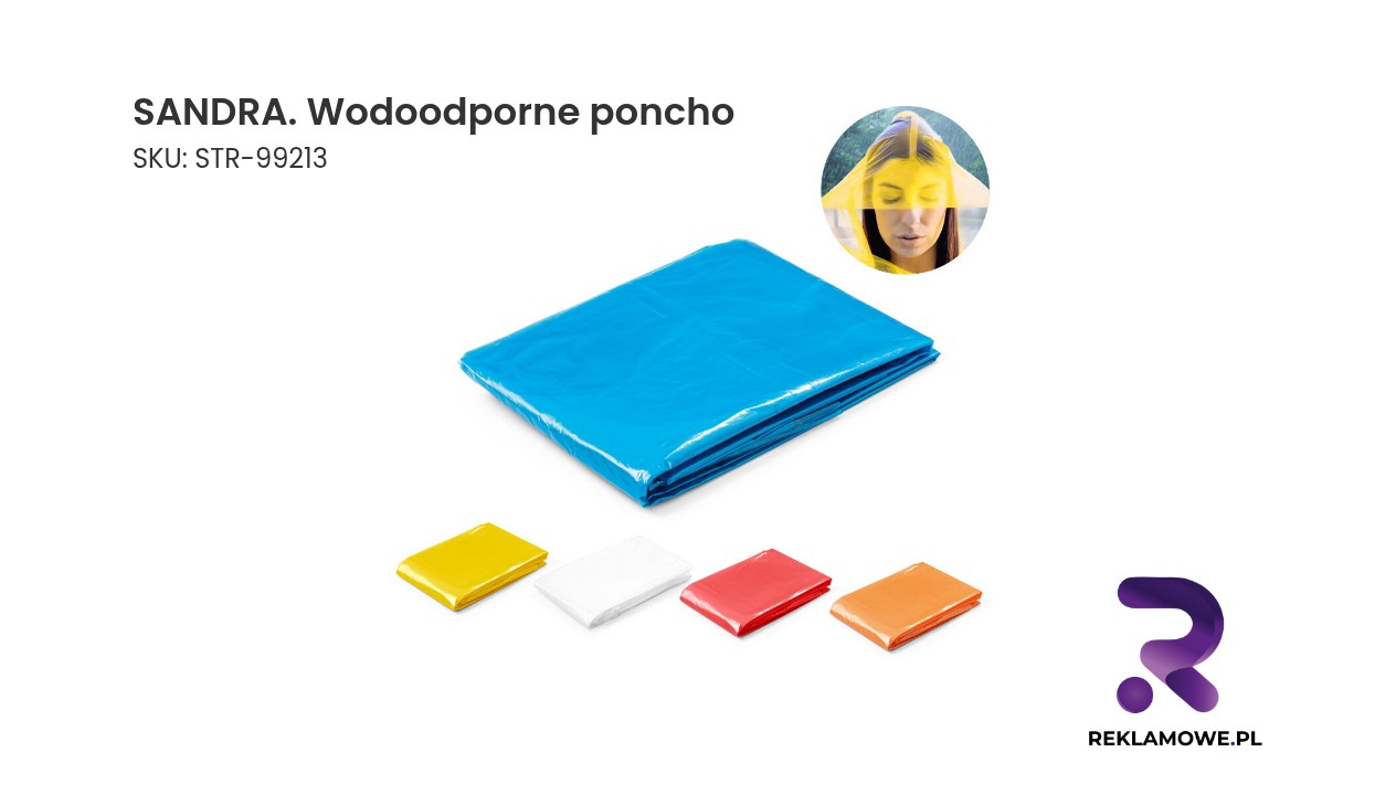 Wodoodporne poncho SANDRA