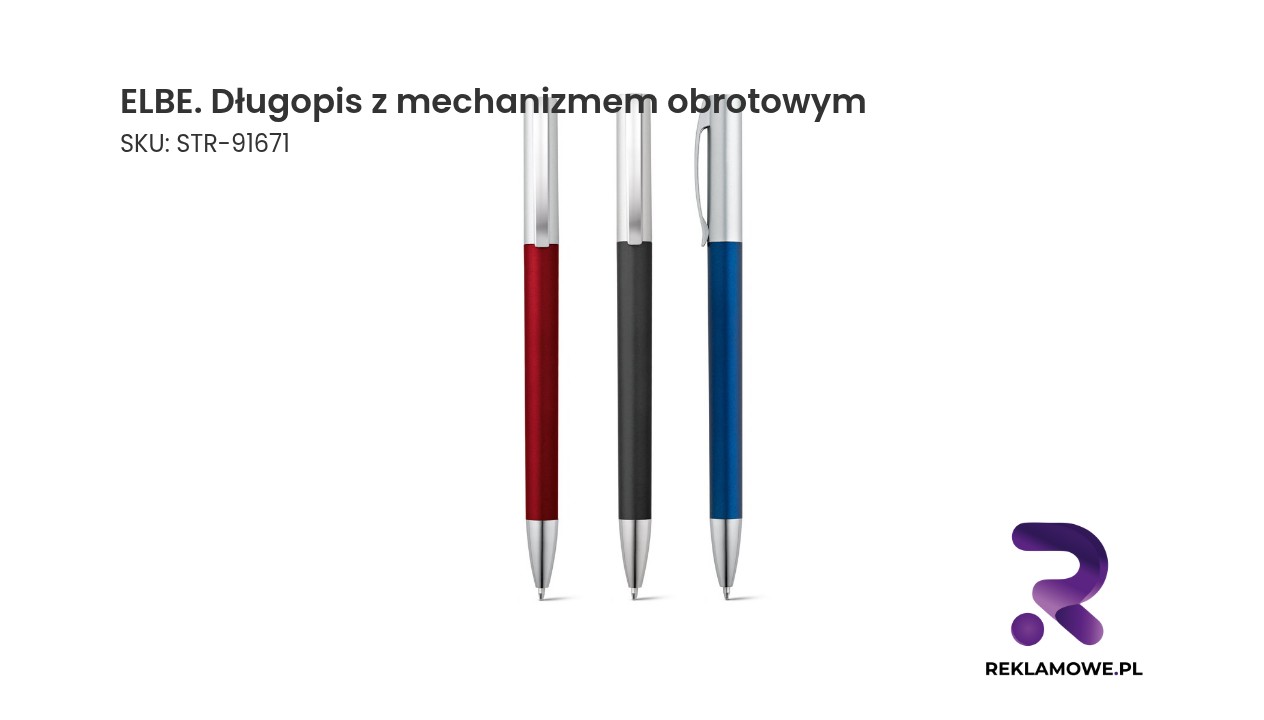 ELBE długopis z mechanizmem obrotowym