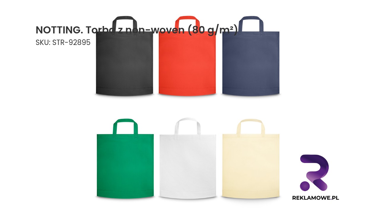NOTTING – torba z materiału non-woven 80 g/m²